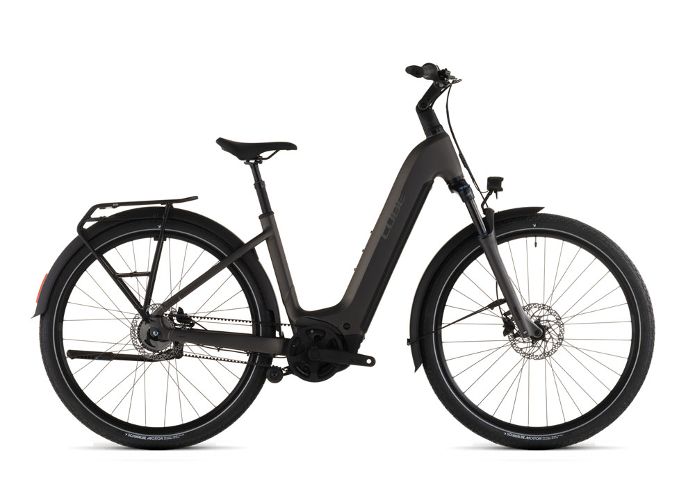 Cube Touring Hybrid Comfort SLX 800, Charcoal/Chrome