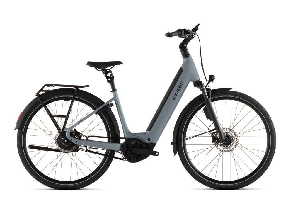 Cube Supreme Hybrid Deluxe SLX 600, Seagrey/Black