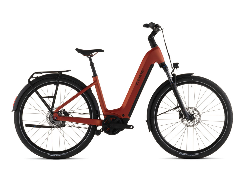 Cube Touring Hybrid Comfort SLX 800, Chilli/Chrome