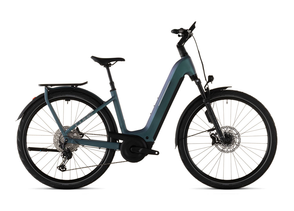 Cube Kathmandu Hybrid EXC 800, Smaragdgrey/Prism