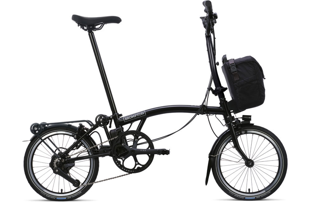 Brompton New C Line Electric, Matt Black